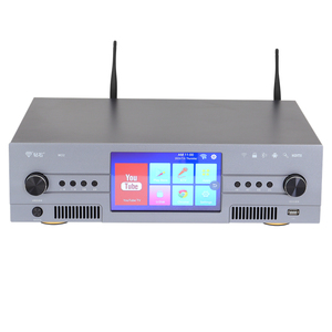 2025 New USA Market Android 12.0 WiFi Smart 1U 2U Professional Mosfet 1000W Power <strong>Amplifier</strong> with 7 Inch LED Touch Screen - Product Image 1