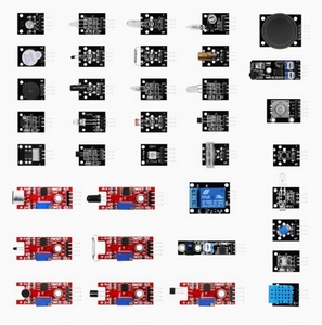 45 En uno 37/45 Kit de sensor Módulo de sensor 51/STM32 Kit de aprendizaje 37 modelos - Product Image 3