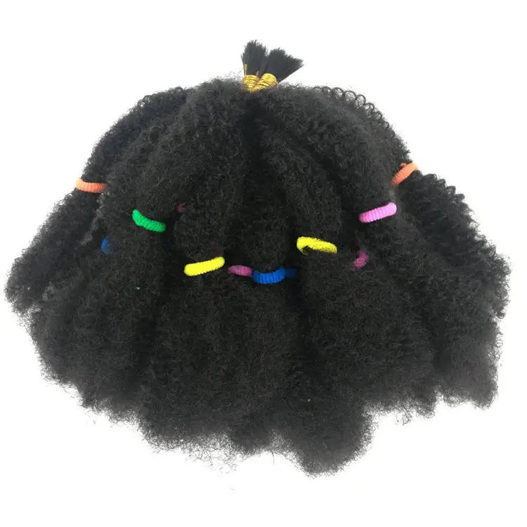 Trecce Afro sintetiche da 12 pollici trecce all'uncinetto capelli Afro crespi ricci Twist Marley estensione dei capelli all'ingrosso