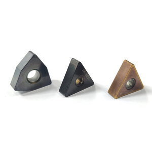 WNGA080404 CBN Coated CNC Milling <strong>Cutter</strong> <strong>PCBN</strong> Blade Cubic Boron Nitride <strong>Cutter</strong> - Product Image 4