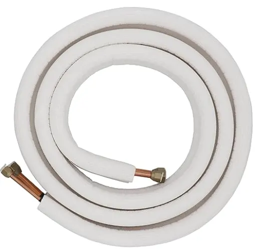Jeu de câbles fendus minimum 1.27cm x 0.64cm 4.94m cuivre aluminium mini ensemble de câbles de climatisation split