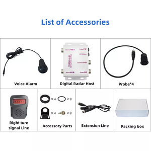 IPoster Measuring Space Parking Assist System Radar Detector Front Rear View for Car School Bus Forklift Smart Parking <strong>Sensors</strong>