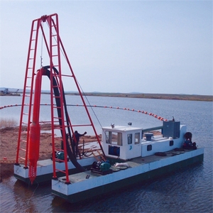 Sand Dredger Pump Sand <strong>Dredging</strong> Barge Industrial Sand Suction Dredger with Nozzle