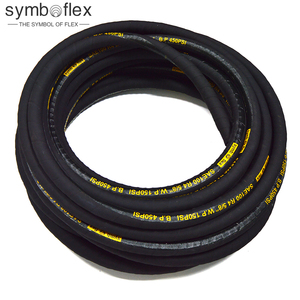 คุณภาพสูง SAE100 R4 ยางสังเคราะห์หนึ่งชั้นหรือหลายชั้นของสิ่งทอถักด้วยลวดเหล็กเฮลิกรูดท่อไฮดรอลิก - Product Image 6
