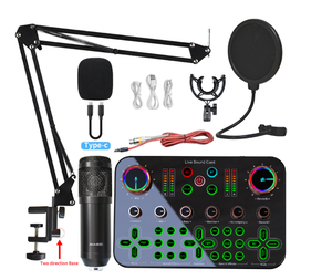 Soundkarte Live-Streaming-Set BM800 Mikrofon Computernetz werk Host-Gerät mobiles Live-Streaming-Soundkarten set - Product Image 6