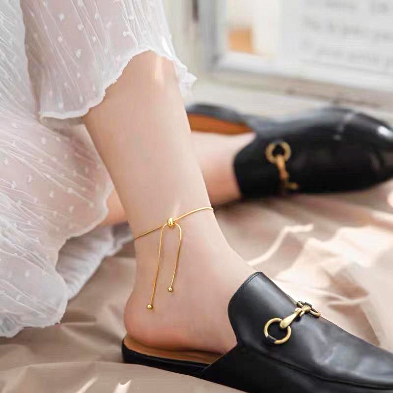 6603 Gold Adjustable Anklet