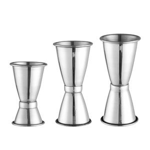 จิ๊กเกอร์วิสกี้สแตนเลส,อุปกรณ์สำหรับบาร์มืออาชีพทำจากสแตนเลส - Product Image 1