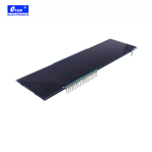 Pantalla LCD con control de temperatura de segmento monocromático personalizado