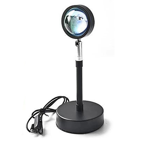 Çin nakliye ajan Sunset projeksiyon lambası Led ışık romantik görsel ruh aydınlatma lambası derece rotasyon ağ kırmızı ışık - Product Image 1