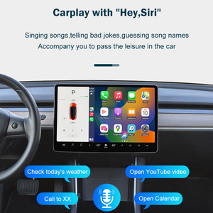 Không dây Carplay Adapter cho Apple xe chơi không dây hộp Dongle cho Tesla mô hình 3 mô hình y S x <span class=keywords><strong>waze</strong></span> Spotify IOS ma thuật hộp Carplay - Product Image 4