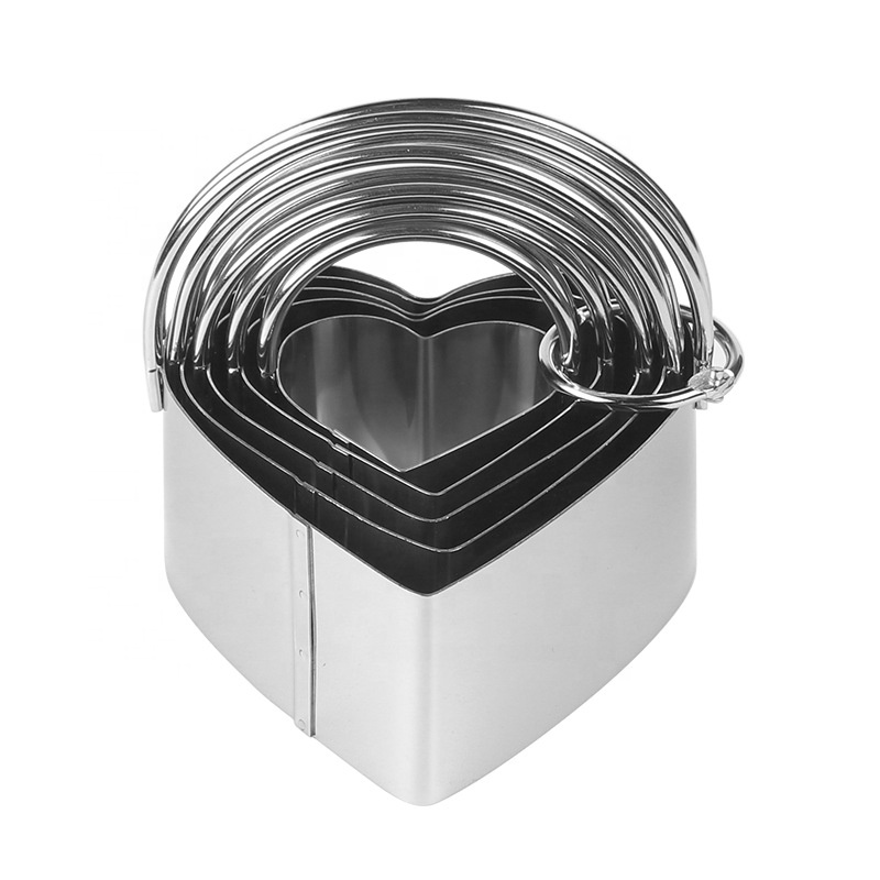 Ensemble de 5 pièces coeur