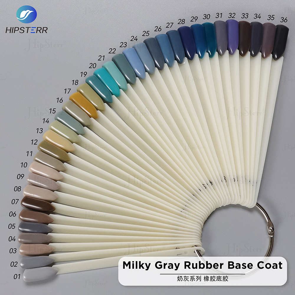 Milky Gray Rubber Base Coat