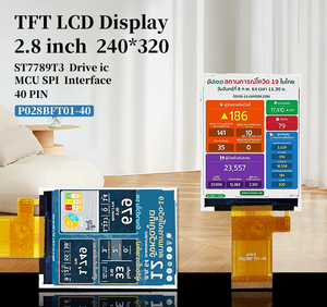 Polcd 2,8 pulgadas 240*320 pantalla LCD transflectiva ST7789T3 interfaz Mcu Spi 2,8 "IPS TFT LCD Módulo de pantalla - Product Image 3