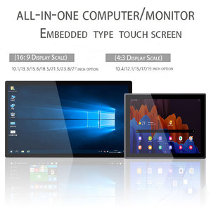 <strong>All</strong>-<strong>in</strong>-<strong>One</strong> <strong>Portable</strong> Industrial Panel PC Commercial Touch Screen Desktop/Wall Mount Embedded Factory <strong>Computer</strong> - Product Image 2