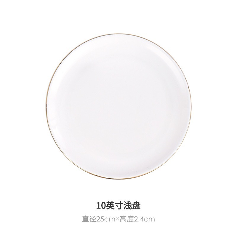 10'' shallow plate