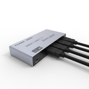 OEM Factory 8K @ 60Hz HDMI 2,1 Switch 4x1 4K @ 120Hz Ultra HD Switch 4 fuentes a 1 PANTALLA 4 en 1 salida HDMI Switch Control remoto - Product Image 2