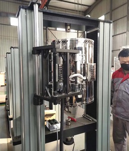 50kn 100kn 1700 grau alta temperatura máquina de testes elástica com fornalha