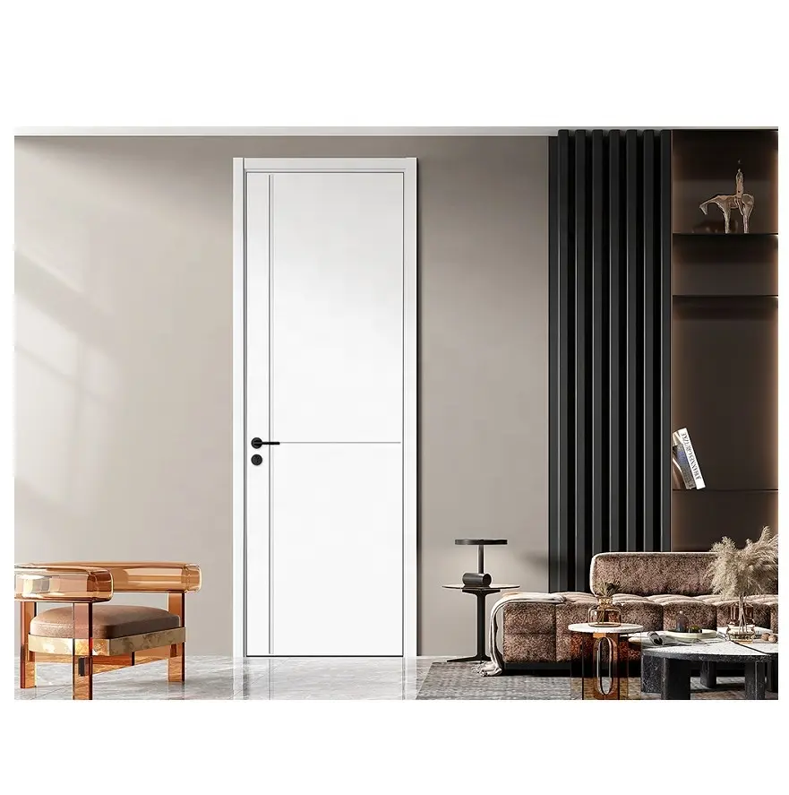 Porta branca interior design de madeira pintura cores madeira porta interna para casa