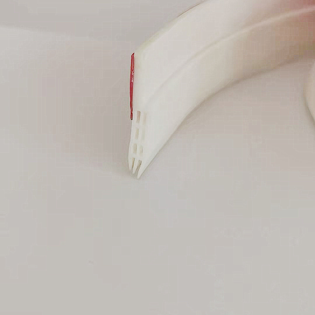 silicone seal weather stripping Door Bottom Rubber Seal Strip