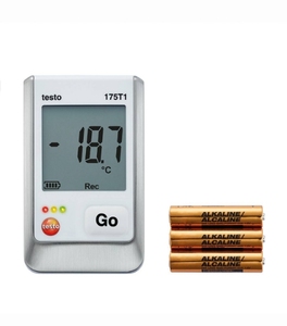 Registrador de datos de temperatura original testo 175-T1/ 175-T2 con función de exportación Excel para programar el registrador y el análisis de datos