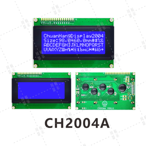 2004 Monochromes STN-Zeichen-LCD-Anzeige modul 20x4 Standard-I2C-Schnittstelle Kleine Größe für kompakte Designs