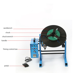 360mm Worktable <strong>Rotating</strong> Welding <strong>Table</strong> 100kg Positioner Clamping 300mm - Product Image 4