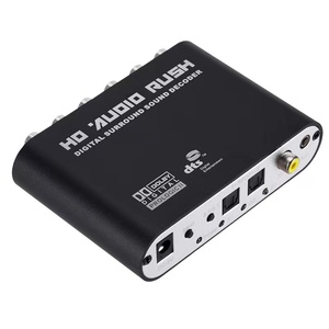 5.1 CH Audio Decoder SPDIF Coaxial to RCA DTS AC3 Optical Digital Amplifier <strong>Analog</strong> Converte Amplifier HD Audio Rush - Product Image 1