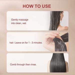 50ml加水分解コラーゲンリーブインヘアマスク水和 & フリズコントロールパンテノール、アルギニン & ローズマリーオイル - Product Image 4