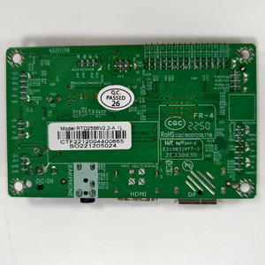 Rtd2556v2.2 DDR4 Bo mạch chủ với màn hình LCD Board điều khiển 480p 576p 720p 1080p Video 30pin LVDS & dp giao diện HDM-I DC PSU - Product Image 6