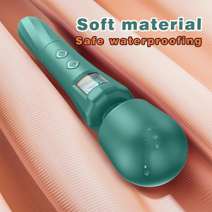 Lotusif mới xách tay AV lớn Cây Đũa phép rung cơ thể massage dính nhiều chế độ rung cơ thể phụ nữ với đầu linh hoạt - Product Image 5