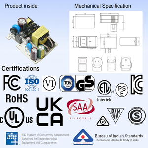 Myixi AC DC 12VDC x 2 amp 12V2A 18V 1.33a 16V 1.5A 13.5V 1.78a 24W Wifi tiêu chuẩn Châu Âu Power Adapter Adapter cho vật nuôi điều khiển - Product Image 2