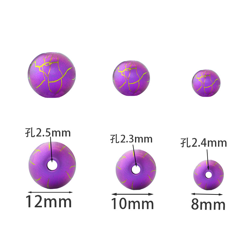 Une fissure violette