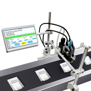 Industrieller Tinten strahl drucker Digitale Codier maschine für Stoff-Barcode-und QR-Code-Maske Produktions datum Karton Online-Druck - Product Image 1