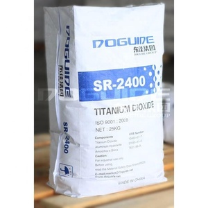 免费样品Doguide二氧化钛Sr-2400 Tio2金红石型油墨塑料涂料钛白粉现货 - Product Image 2