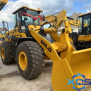 Cargadoras usadas SDLG L958F de 5 toneladas, venta Original de China, fuerte fuerza de elevación, eficiente carga frontal fácil, cojinete de Motor de núcleo de descarga