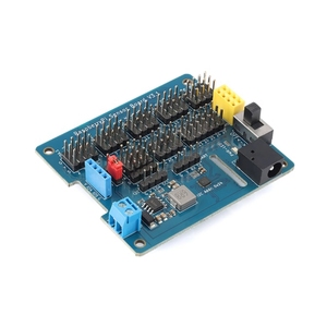 Applicable to <strong>Raspberry</strong> <strong>PI</strong> 3B+/4B 4 generation development board <strong>sensor</strong> IO expansion board built-in MCU with ADC - Product Image 1