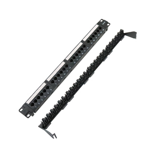 Panel de conexión de red Gcabling montaje en rack 2U RJ45 24 48 puertos Cat5e datos UTP Cat 6 5E Ethernet Lan Patch Panel - Product Image 1