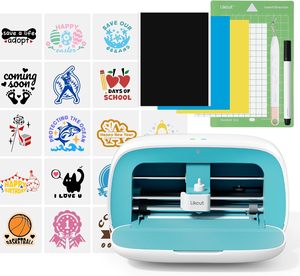 Likcut S501 Servo tahrikli Mini kesici grafik çizici makinesi vinil kağıt ve etiket kesme için çeşitli malzemeler için - Product Image 2