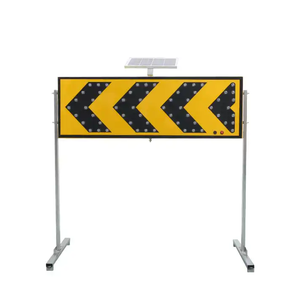 Năng lượng mặt trời LED xây dựng đường hướng dẫn ánh sáng dấu hiệu giao thông với trái và phải mũi tên nhấp nháy xe mũi tên ánh sáng - Product Image 5