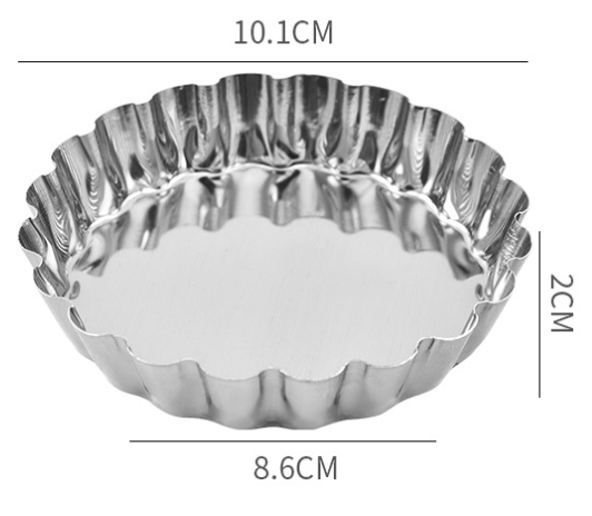 Argent 10,1*8,6*2 cmH