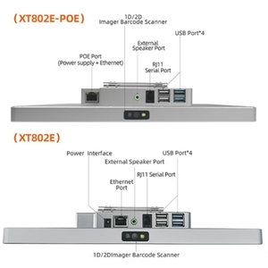 10 ''XT802E Debian Linux, автокиоск, сканер штрих-кодов, 10 дюймов, сенсорный экран, киоски для посетителей - Product Image 3