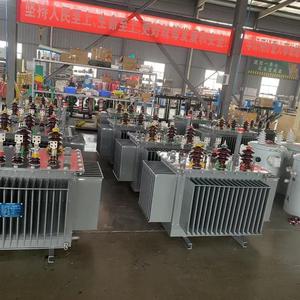Transformador de distribución de inmersión en aceite trifásico Rango de voltaje de entrada 3kv 132kv Rango de voltaje de salida 220V 480V 50Hz 60Hz