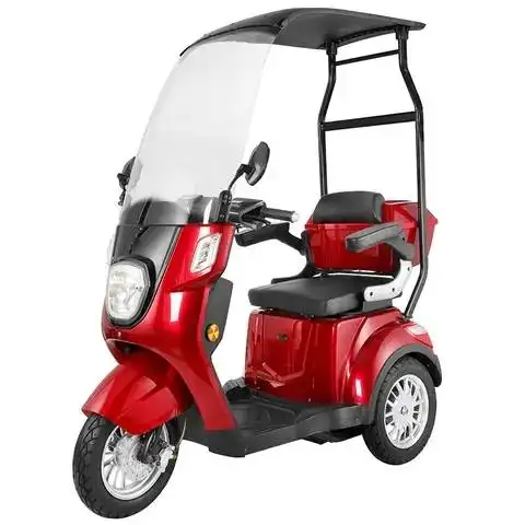 Scooter elétrico de 3 rodas para triciclo 500w, scooter 360 à deriva, disco personalizado da China com caixa de papelão 48V, disco de 3 rodas