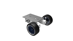 Kit MCU ultrasonico robotico AT-255B di alta qualità 6WD 4WD telaio del Rover lunare 2WD per gli appassionati di robotica - Product Image 3