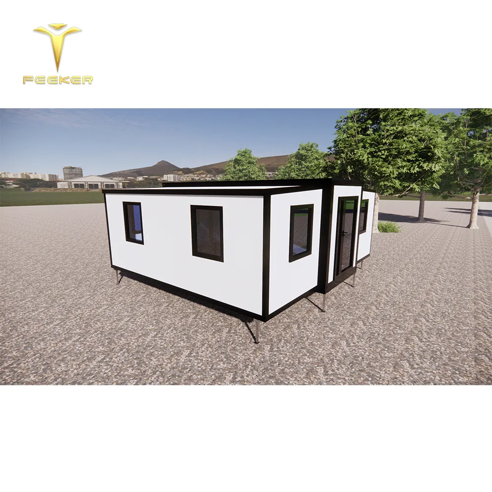 철강 공장 공급 조립식 모듈 식 홈 컨테이너 3 침실 집 평면도