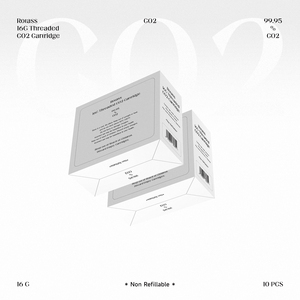 Rotass 16G Threaded CO2 Cartridge kim loại nhỏ Carbon Dioxide xi lanh Canister - Product Image 4