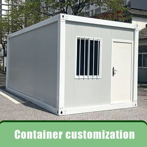 Contenedor de panel sándwich de madera de acero modular prefabricado, tienda minorista, edificio prefabricado, centro comercial, casa contenedor para el hogar