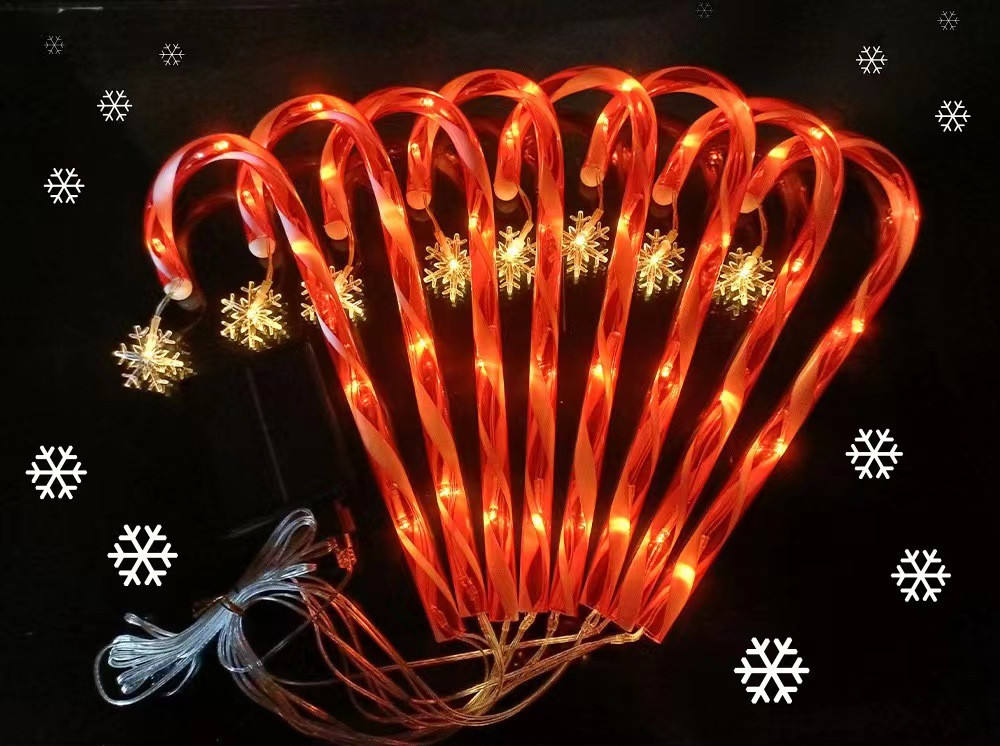 Flocons de neige à énergie solaire rouge