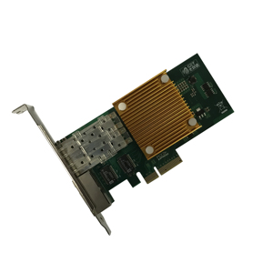 Gigabit 2 RJ45 2 optischer NIC PCIE Intel I350 AM4 Netzwerk adapter