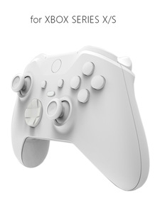 Krom denetleyici değiştirme LB RB LT RT tamponlar tetikler Dpad ABXY başlangıç geri Sync Xbox serisi S X için paylaş tuşları düğmeleri - Product Image 4
